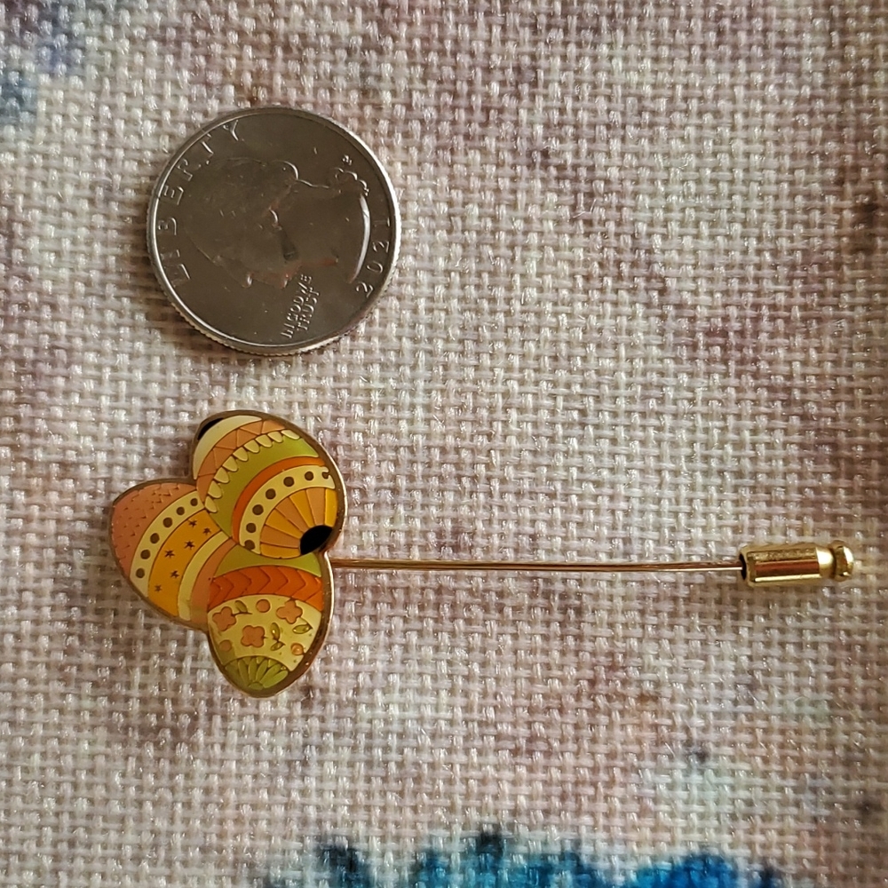 Vintage Easter Egg Stick Pin - Picture 10 of 15